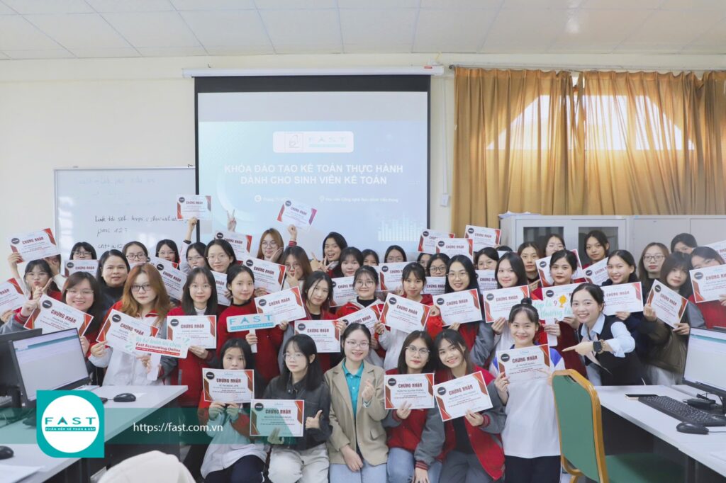 [PTIT x FAST] Khoá đào tạo kế toán thực hành trên phần mềm FAST Accounting  – Khoá 19