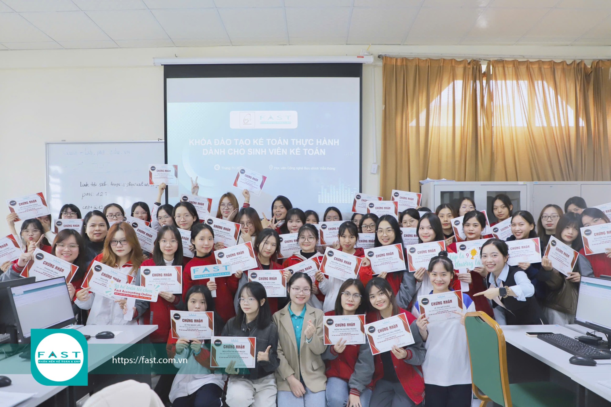 [PTIT x FAST] Khoá đào tạo kế toán thực hành trên phần mềm FAST Accounting  – Khoá 19