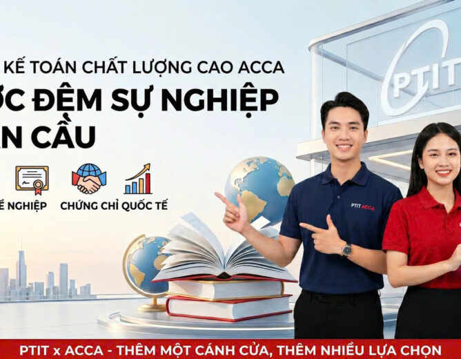 Accounting with ACCA international standards at PTIT: A Premier Pathway for Globally Minded Students